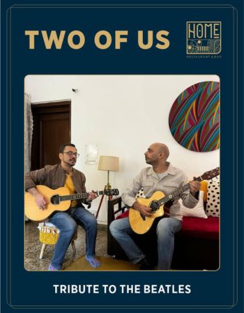 Two Of Us performing a live Tribute to The Beatles followed by DJ Harry at 9:30 PM